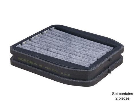Filter, kupéventilation LKK 165/S Mahle, bild 2