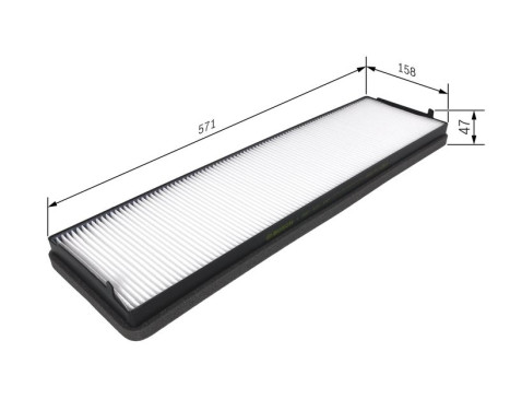 Filter, kupéventilation M1157 Bosch