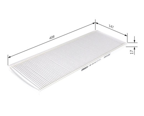 Filter, kupéventilation M2010 Bosch, bild 9