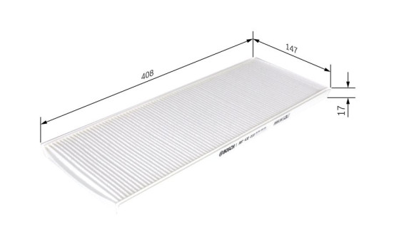Filter, kupéventilation M2010 Bosch, bild 5