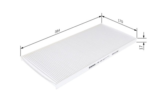 Filter, kupéventilation M2014 Bosch, bild 5