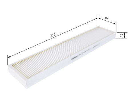 Filter, kupéventilation M2018 Bosch, bild 5