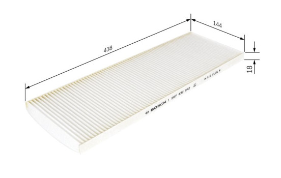 Filter, kupéventilation M2042 Bosch, bild 5