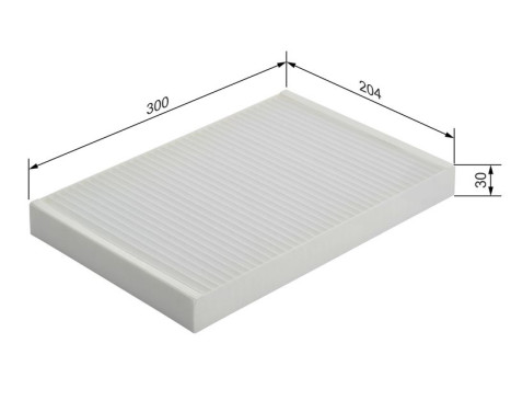 Filter, kupéventilation M2071 Bosch, bild 5