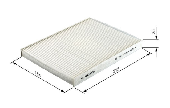 Filter, kupéventilation M2072 Bosch, bild 9