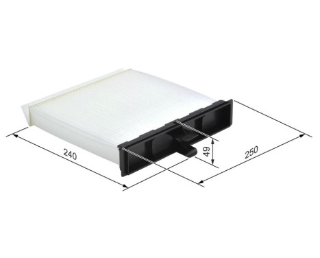 Filter, kupéventilation M2094 Bosch, bild 5