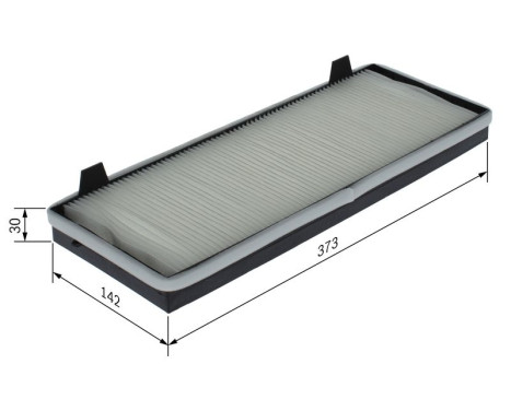 Filter, kupéventilation M2100 Bosch, bild 9