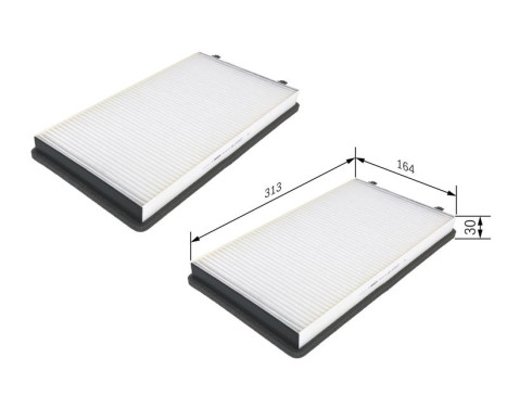 Filter, kupéventilation M2103 Bosch, bild 5
