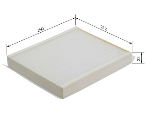 Filter, kupéventilation M2111 Bosch, bild 5