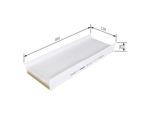 Filter, kupéventilation M2192 Bosch, bild 5