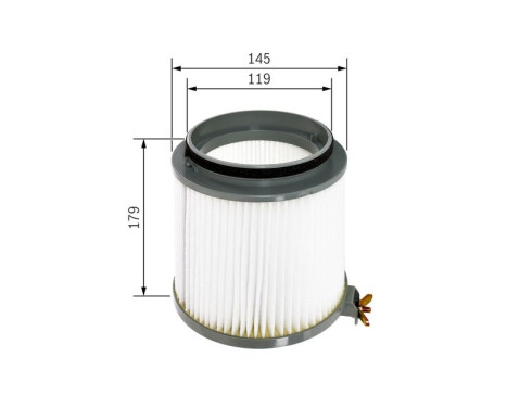Filter, kupéventilation M2193 Bosch, bild 5