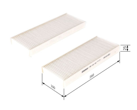 Filter, kupéventilation M2194 Bosch, bild 5
