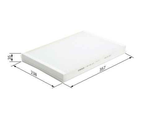 Filter, kupéventilation M2213 Bosch, bild 5