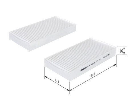 Filter, kupéventilation M2220 Bosch, bild 9