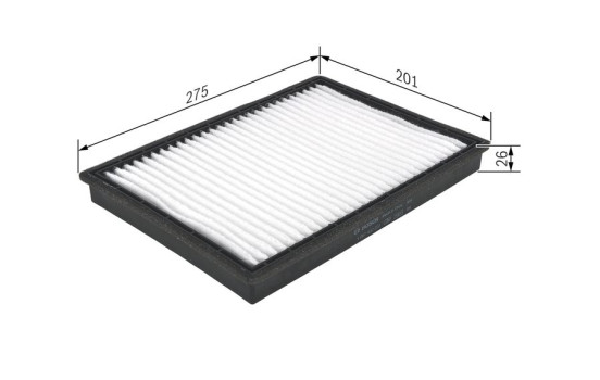 Filter, kupéventilation M2222 Bosch, bild 5