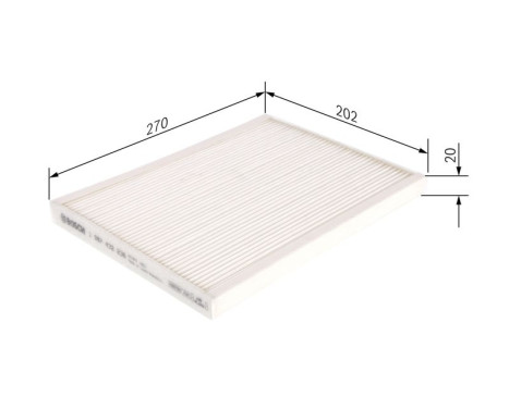 Filter, kupéventilation M2236 Bosch, bild 5