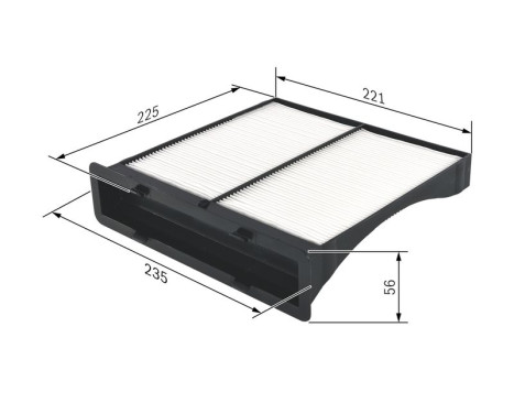 Filter, kupéventilation M2262 Bosch, bild 9