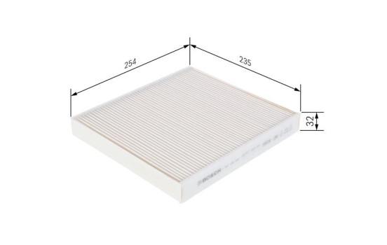 Filter, kupéventilation M2540 Bosch, bild 8