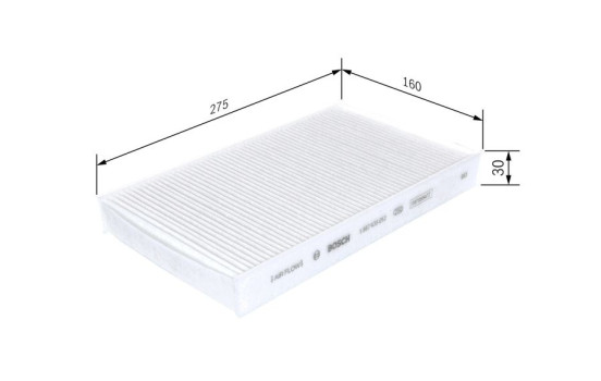 Filter, kupéventilation M5012 Bosch, bild 5