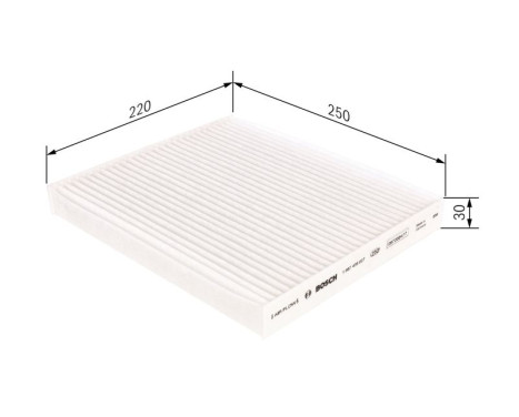 Filter, kupéventilation M5027 Bosch, bild 9