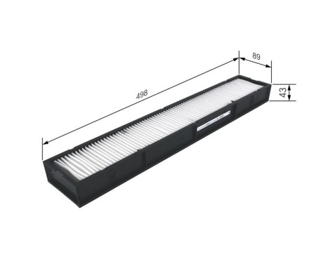 Filter, kupéventilation M5060 Bosch, bild 9
