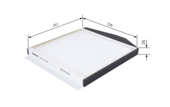 Filter, kupéventilation M5061 Bosch, bild 5