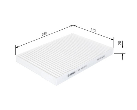 Filter, kupéventilation M5075 Bosch, bild 9