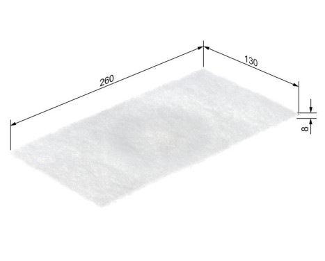 Filter, kupéventilation M5094 Bosch, bild 5