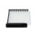 Filter, kupéventilation NC-2039 AMC Filter, miniatyr 2