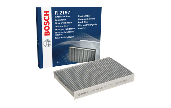 Filter, kupéventilation R2197 Bosch