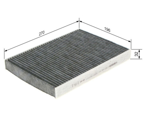 Filter, kupéventilation R2311 Bosch, bild 9