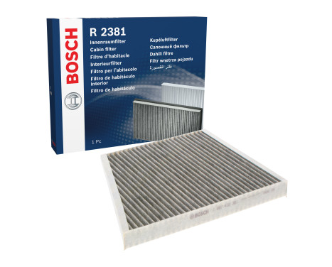 Filter, kupéventilation R2381 Bosch