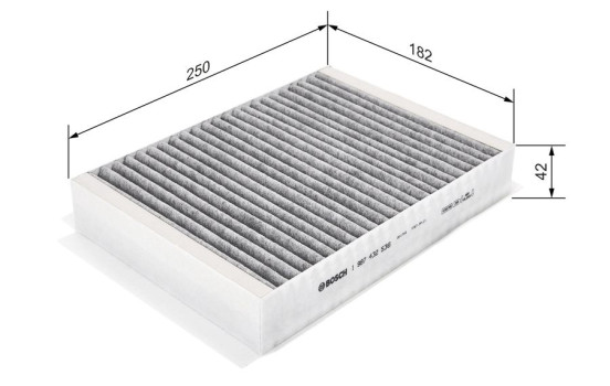 Filter, kupéventilation R2536 Bosch, bild 9
