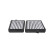 Filter, kupéventilation R5536 Bosch, miniatyr 8