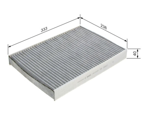 Filter, kupéventilation R5559 Bosch, bild 9