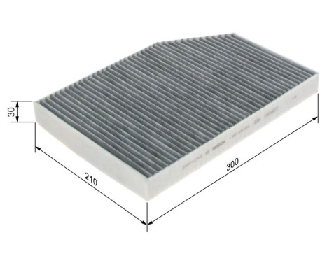 Filter, kupéventilation R5604 Bosch, bild 9