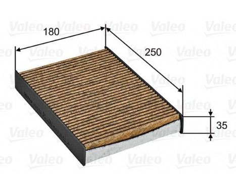 Filter, kupéventilation VALEO PROTECT MAX 701032