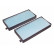 Filtersats, kupéluft ADG02539 Blue Print