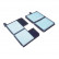 Filtersats, kupéluft ADT32538 Blue Print, miniatyr 2