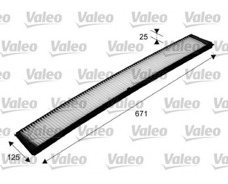 Hyttfilter 698489 Valeo