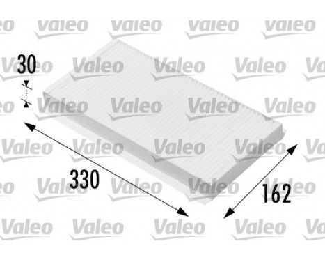 Hyttfilter 698711 Valeo