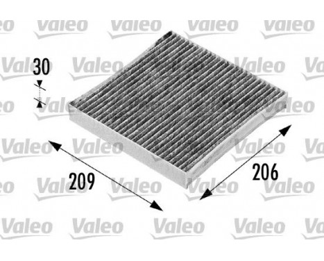 Hyttfilter 698715 Valeo