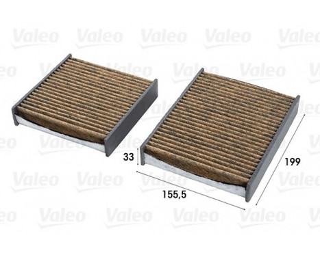 Hyttfilter 701007 Valeo