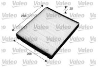 Hyttfilter 715527 Valeo