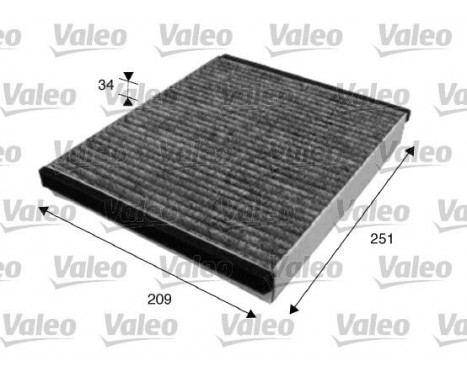 Hyttfilter 715628 Valeo