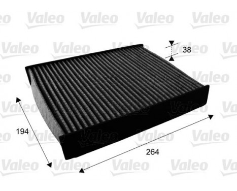 Hyttfilter 715672 Valeo