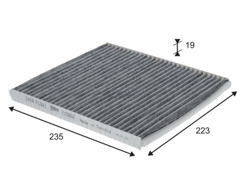 Hyttfilter 715902 Valeo