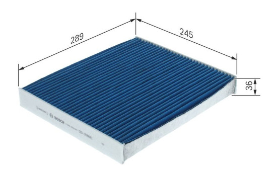 Hyttfilter A8593 Bosch, bild 5