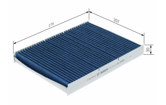 Hyttfilter A8609 Bosch, bild 5