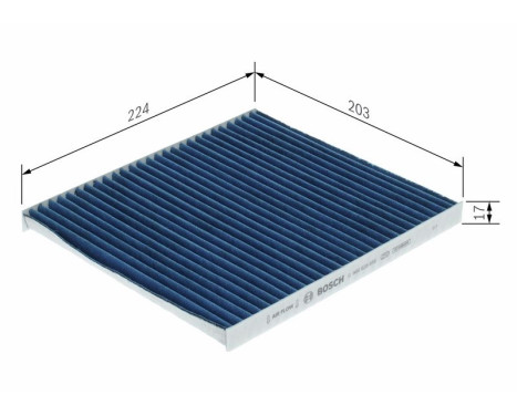 Hyttfilter A8656 Bosch, bild 5